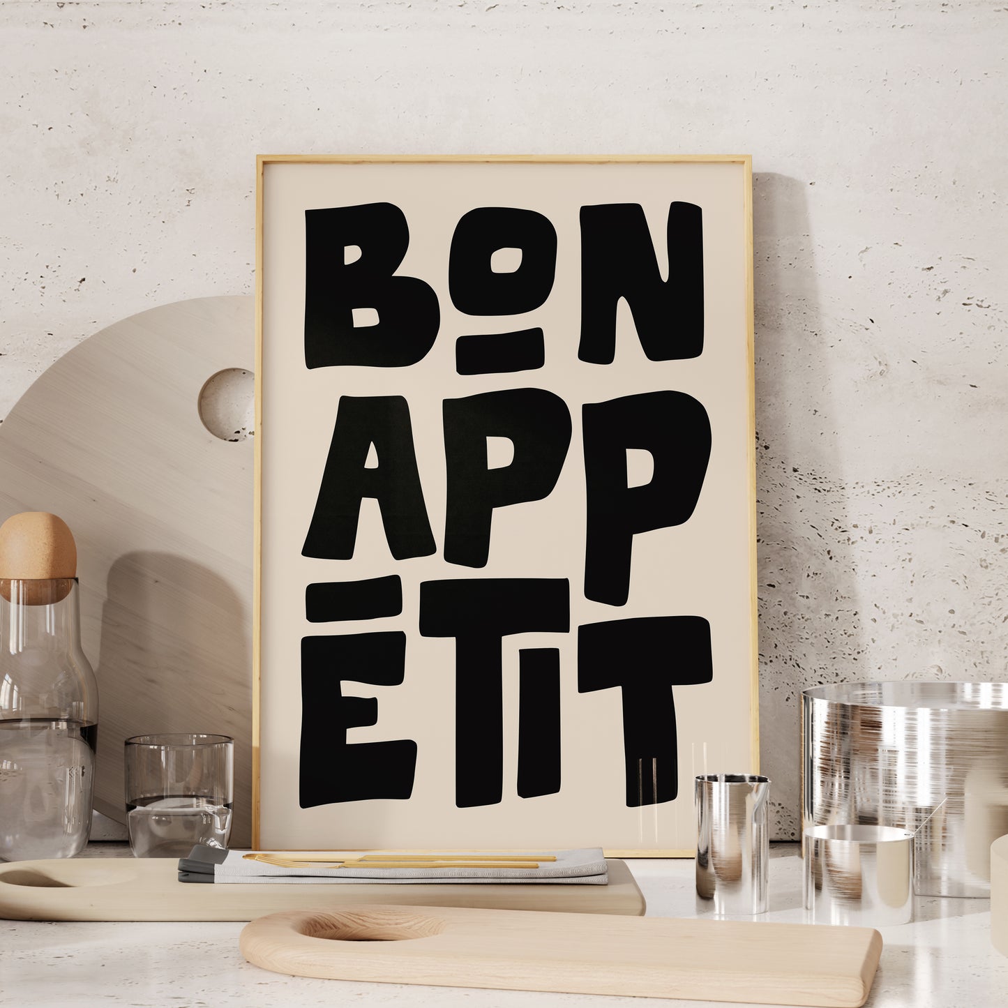 Bon Appétit • Unframed Kitchen Print