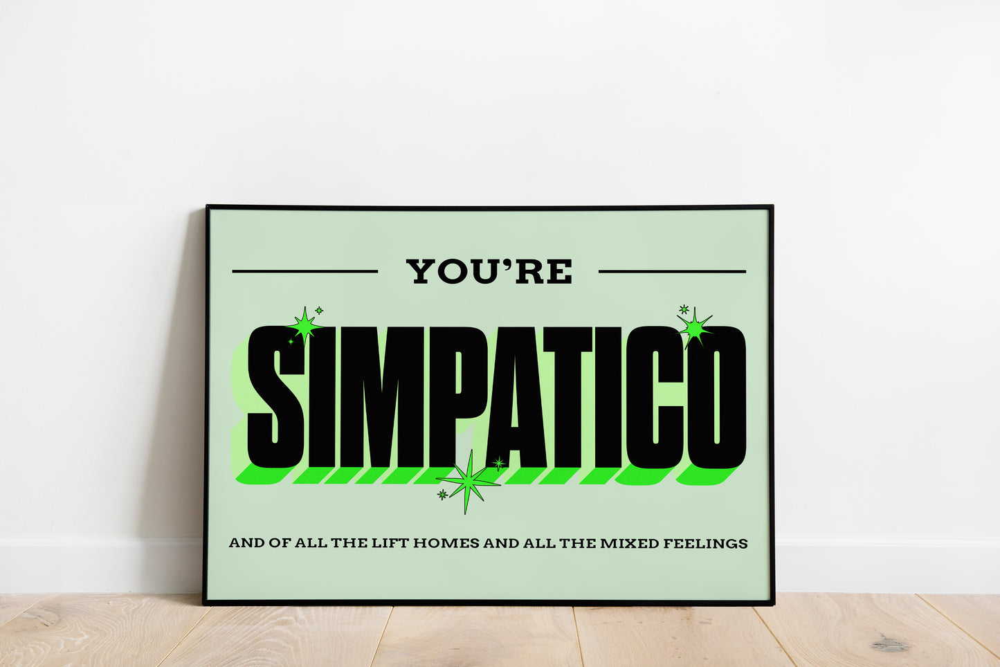 Kathleen • Catfish and the Bottlemen Inspired • Unframed Lyric Print