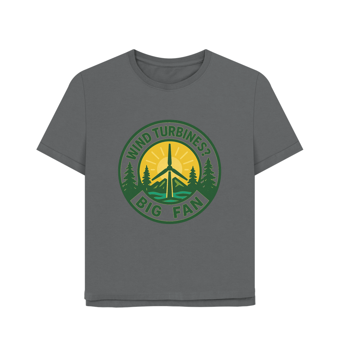 Slate Grey Printed T-shirt