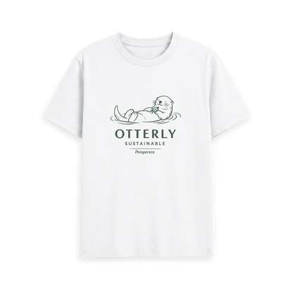 White Printed T-shirt Front