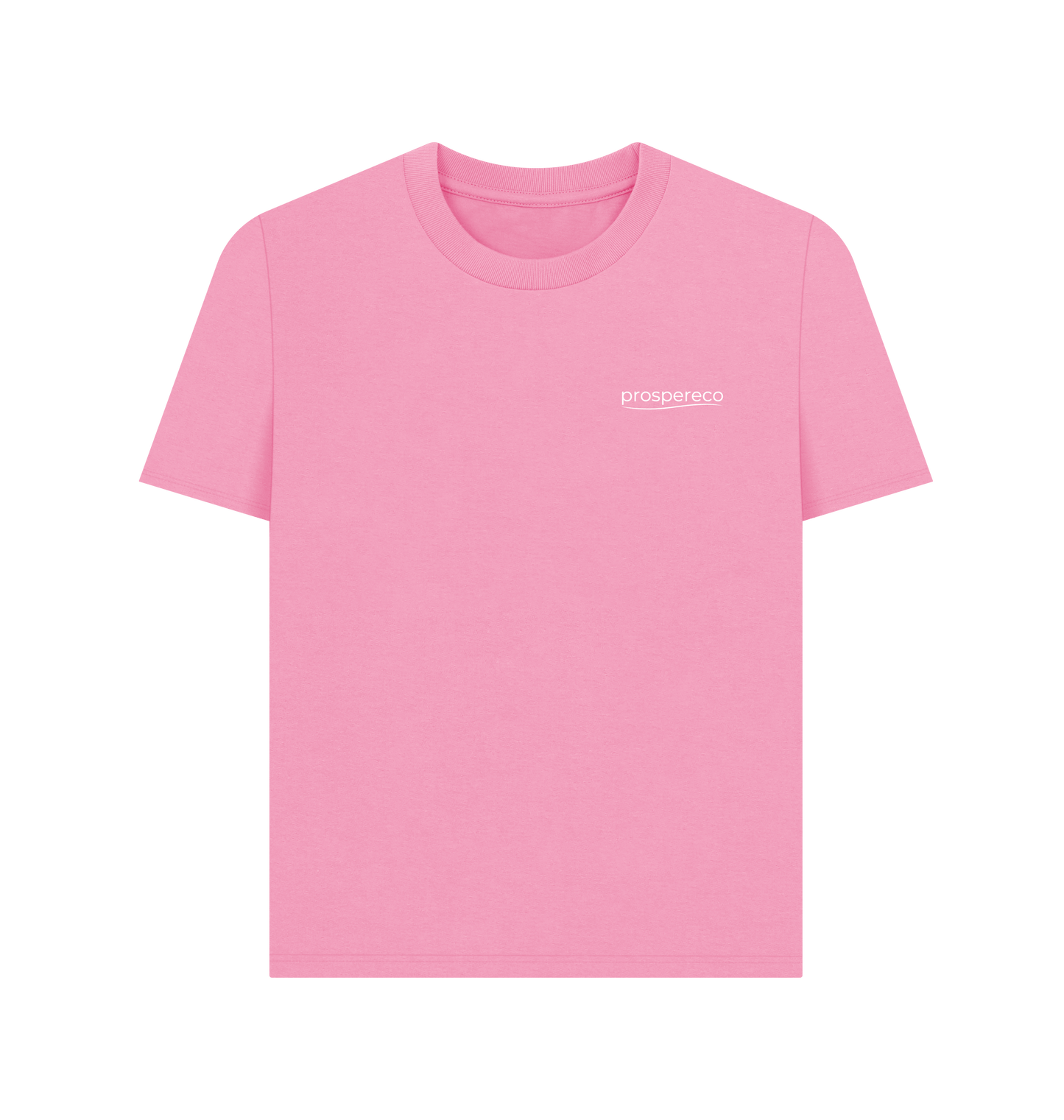 Rose Pink Printed T-shirt Front