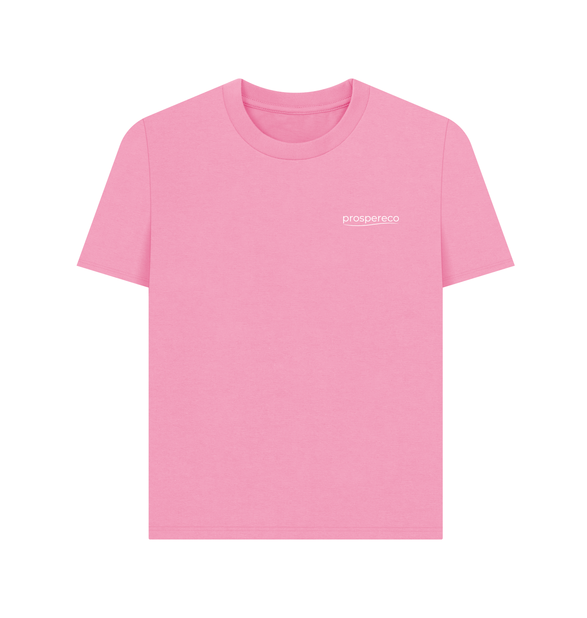 Rose Pink Printed T-shirt Front
