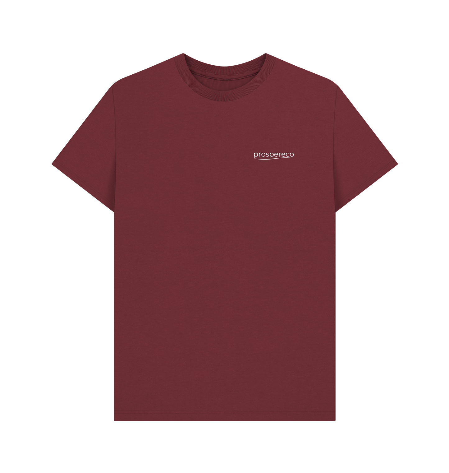 Red Wine Printed T-shirt Front