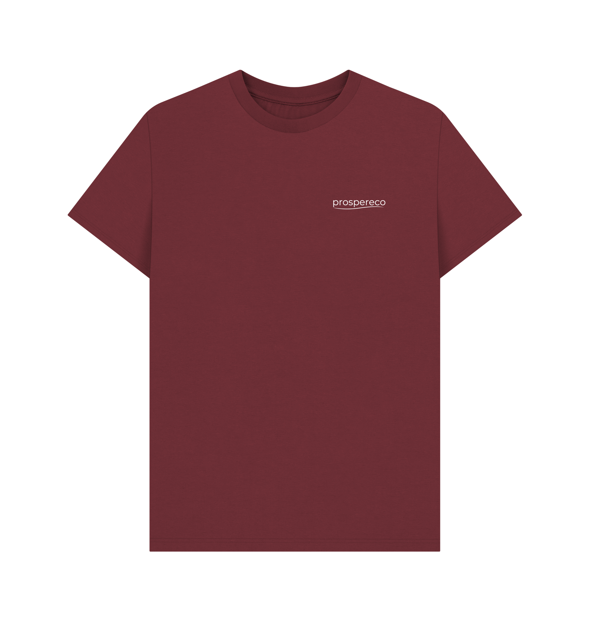 Red Wine Printed T-shirt Front