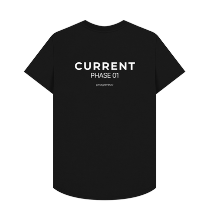 Black Printed T-shirt Back