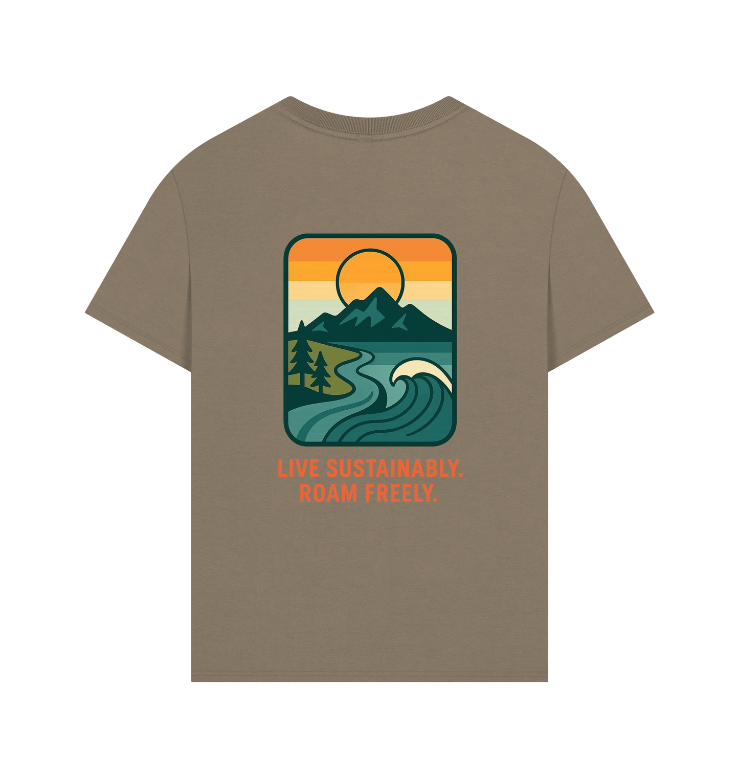 Willow Printed T-shirt Back