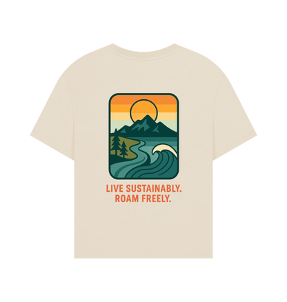 Oat Printed T-shirt Back