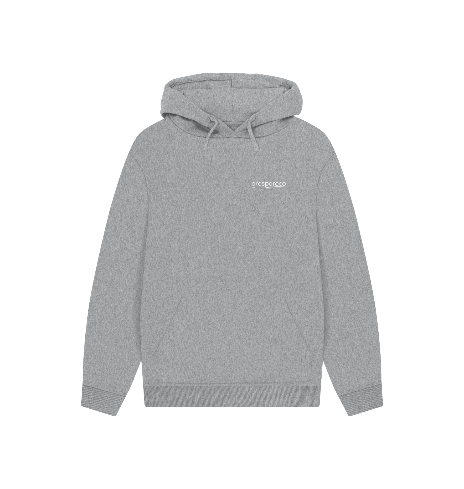Athletic Grey Printed Hoody Front