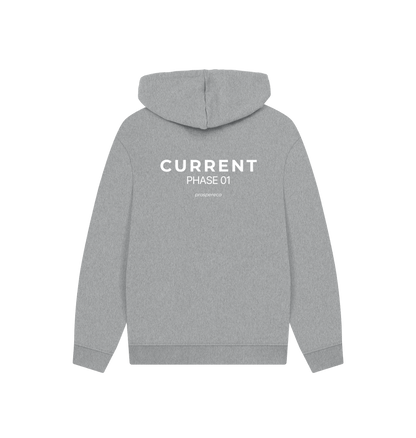 Athletic Grey Printed Hoody Back