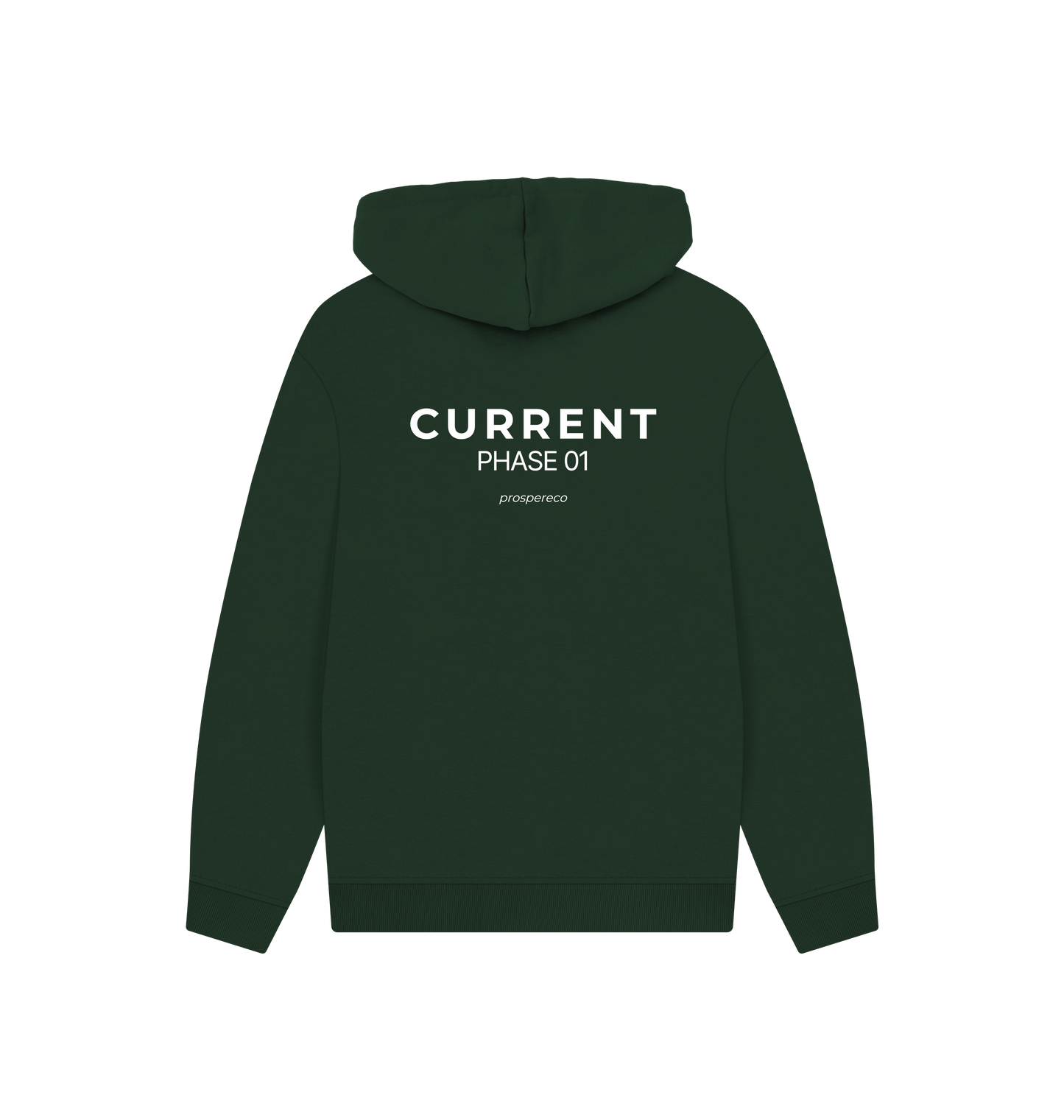 Evergreen Printed Hoody Back