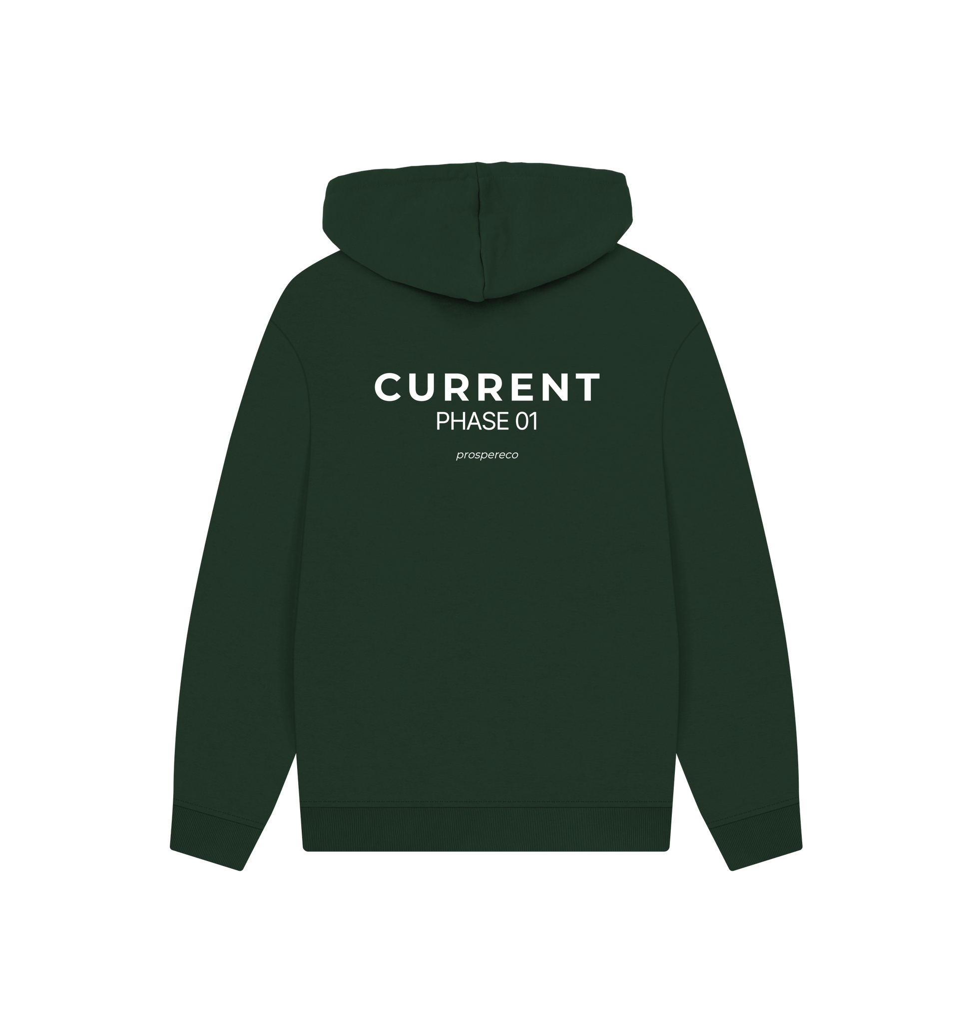 Evergreen Printed Hoody Back