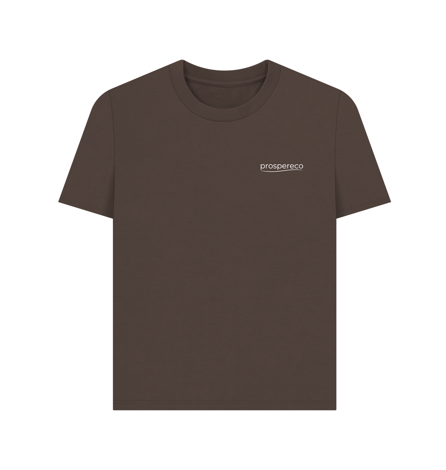 Chocolate Printed T-shirt Front