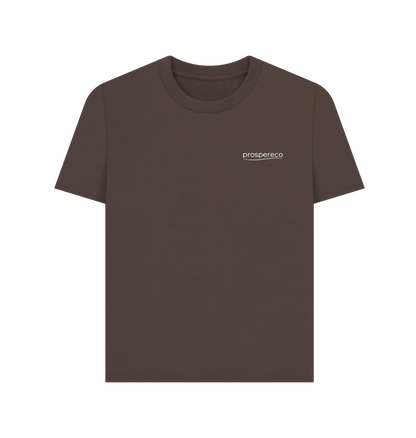 Chocolate Printed T-shirt Front