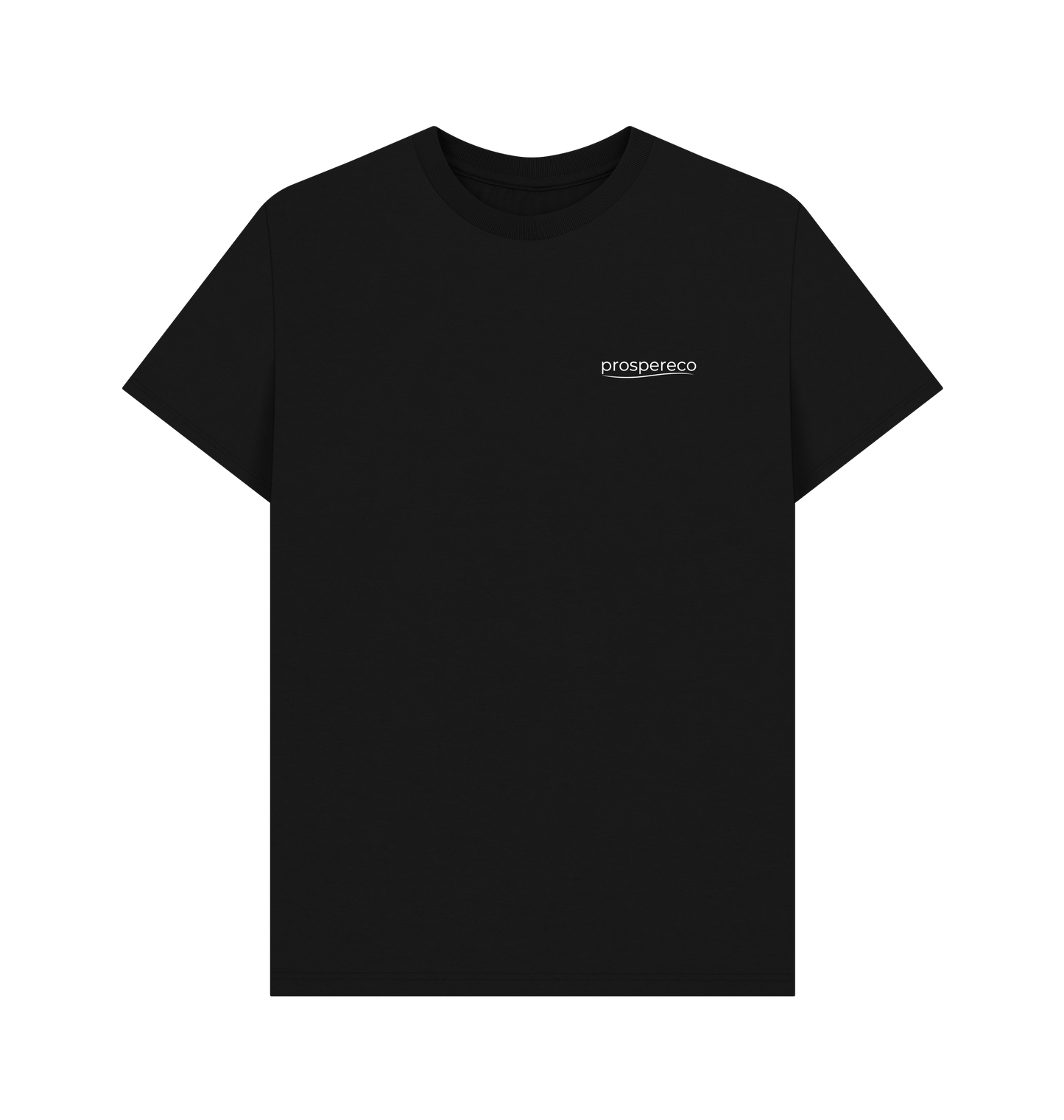 Black Printed T-shirt Front
