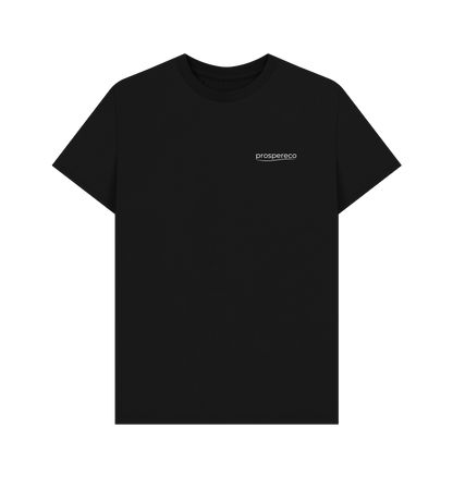 Black Printed T-shirt Front