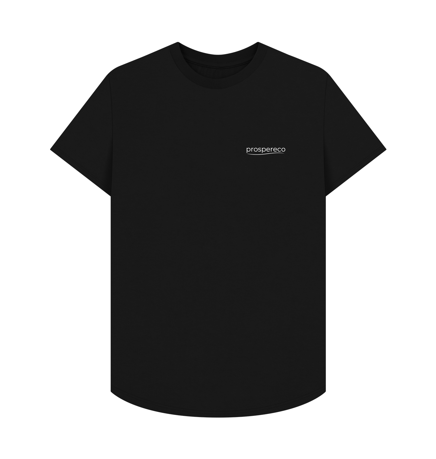 Black Printed T-shirt Front