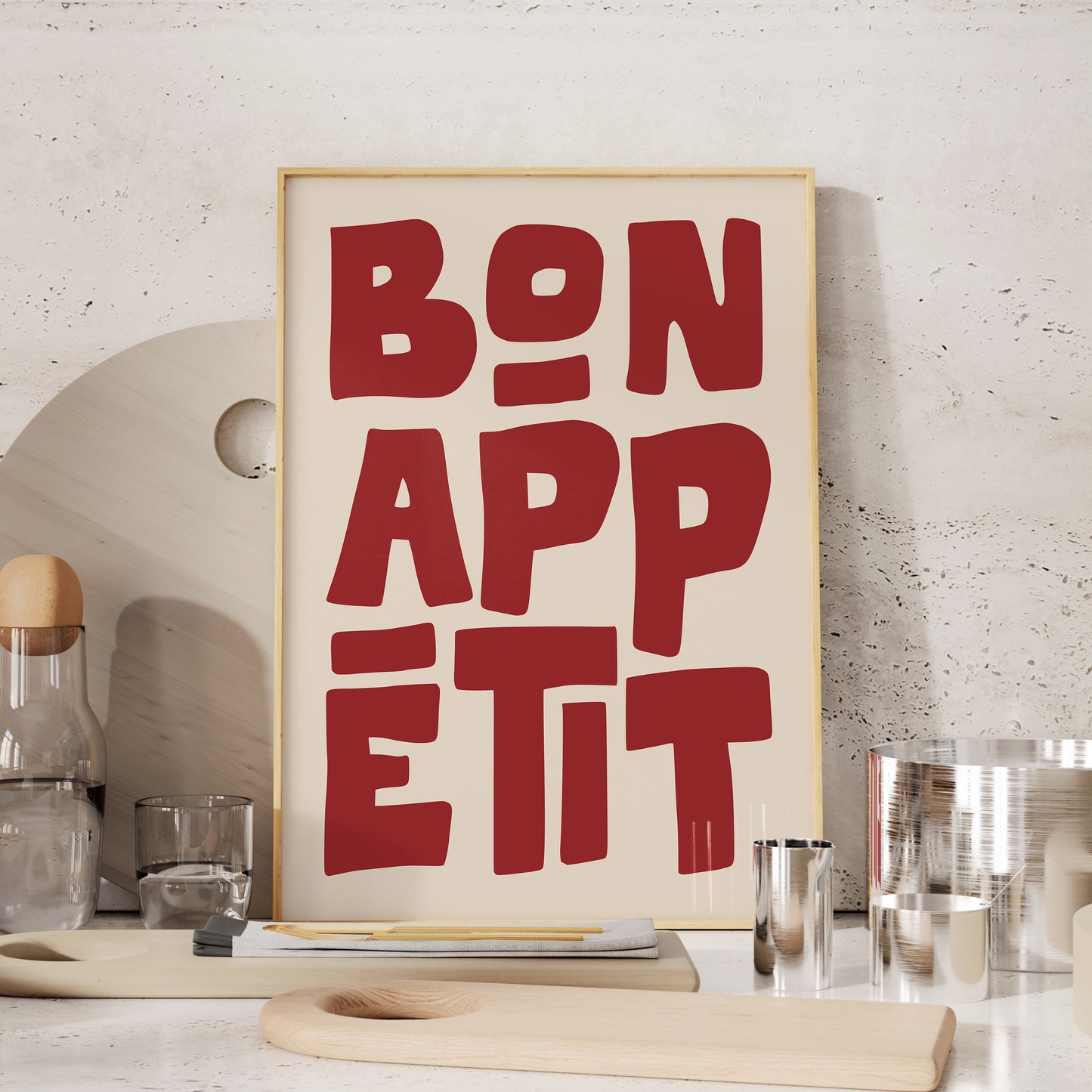 Bon Appétit • Unframed Kitchen Print