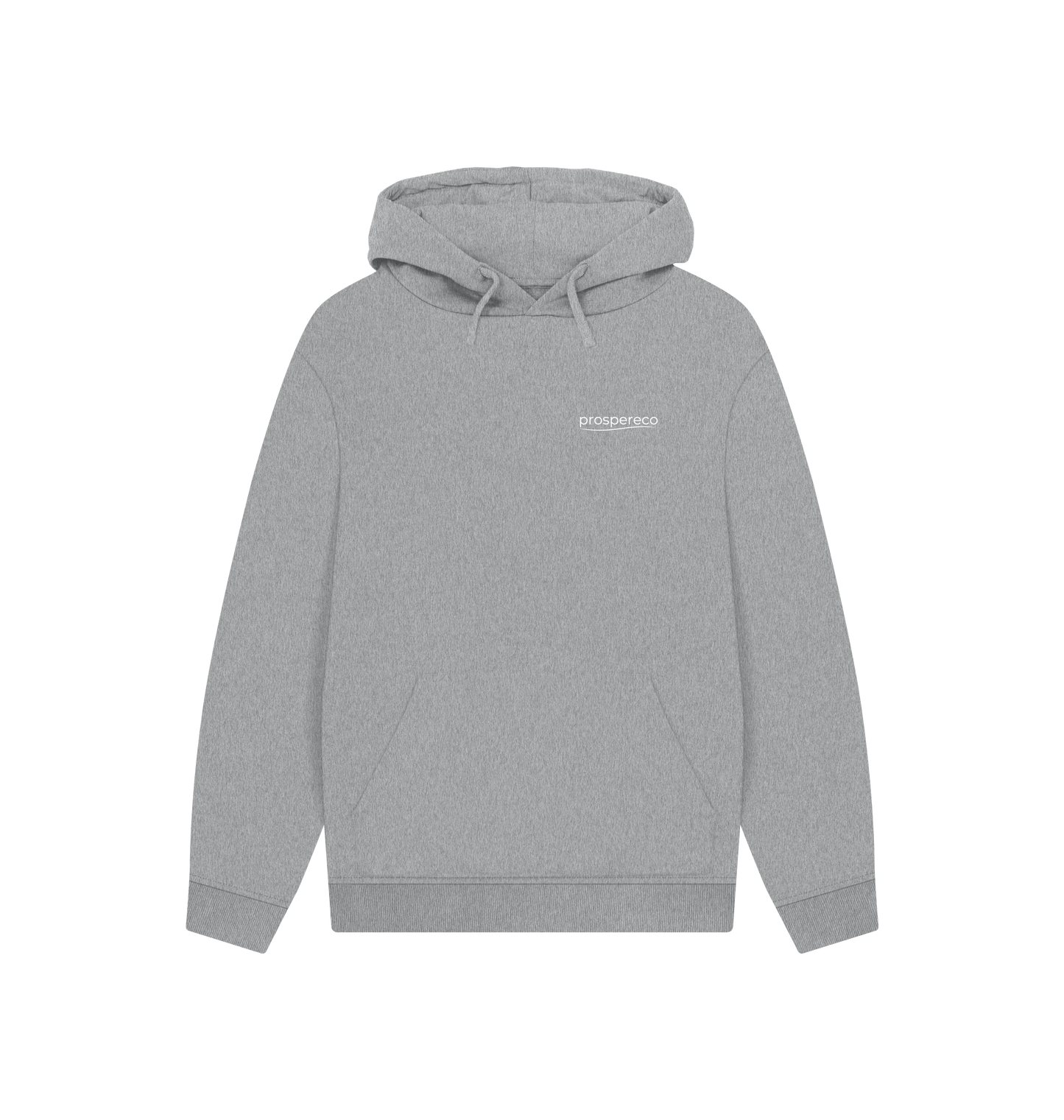 Athletic Grey Printed Hoody Front