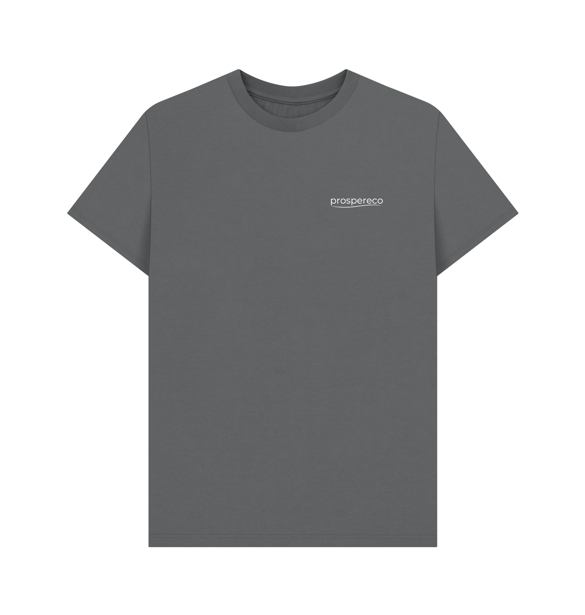 Slate Grey Printed T-shirt Front