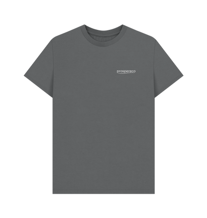 Slate Grey Printed T-shirt Front