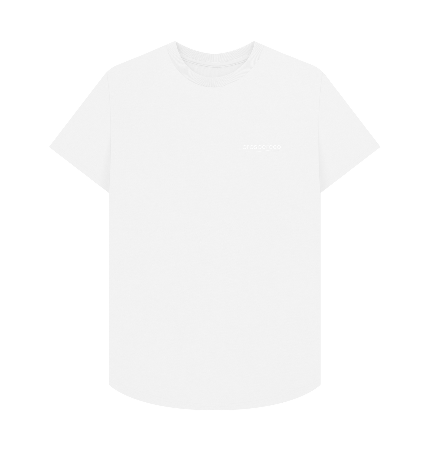 White Printed T-shirt Front