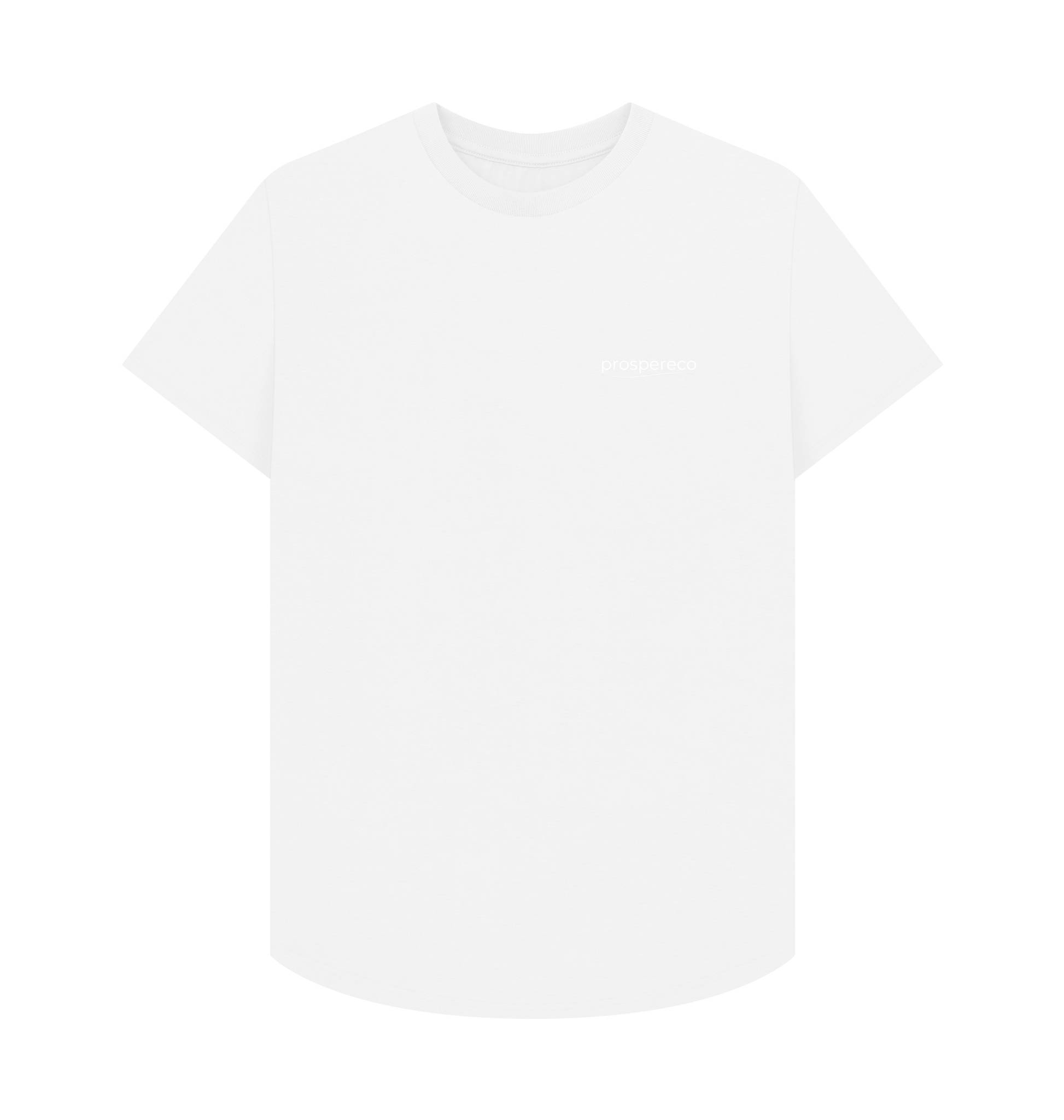 White Printed T-shirt Front