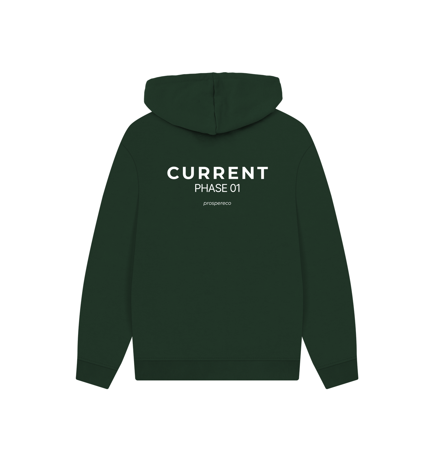 Evergreen Printed Hoody Back
