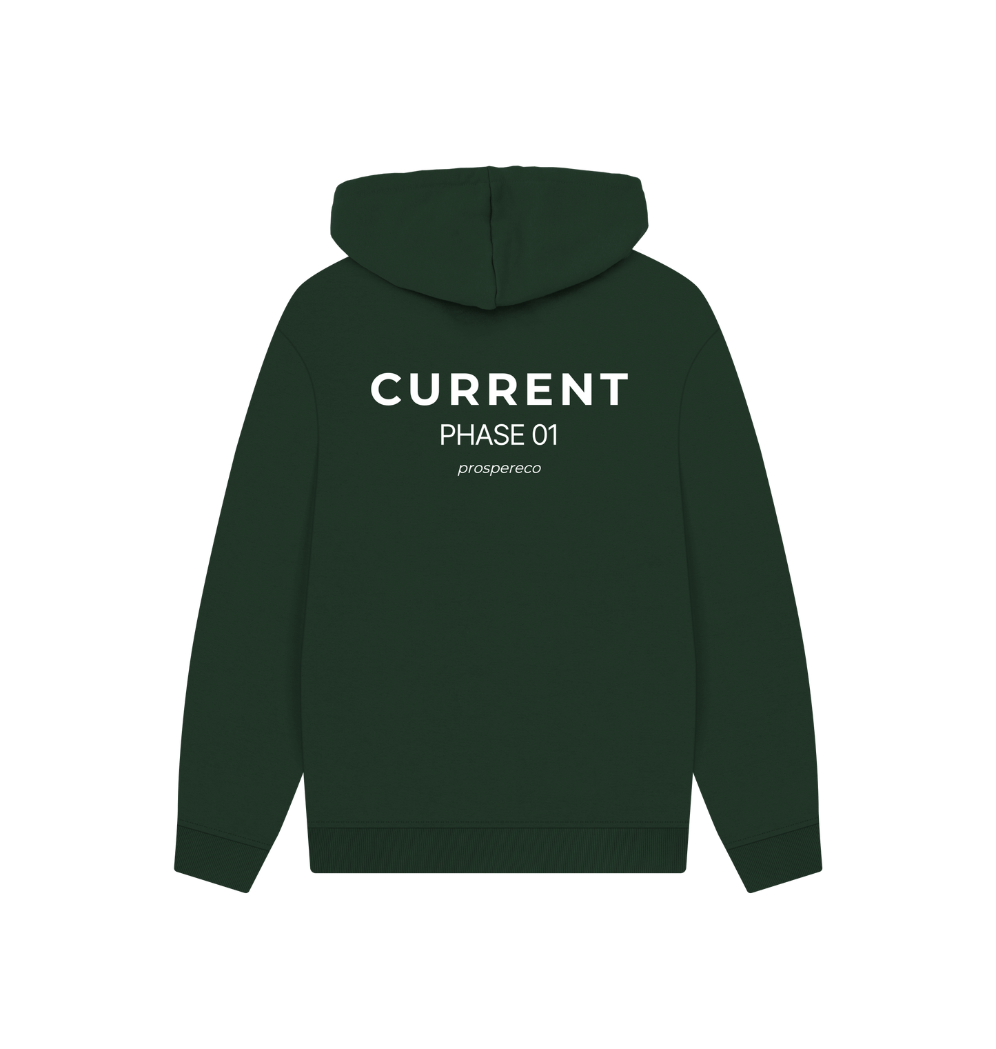 Evergreen Printed Hoody Back