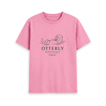 Rose Pink Printed T-shirt Front